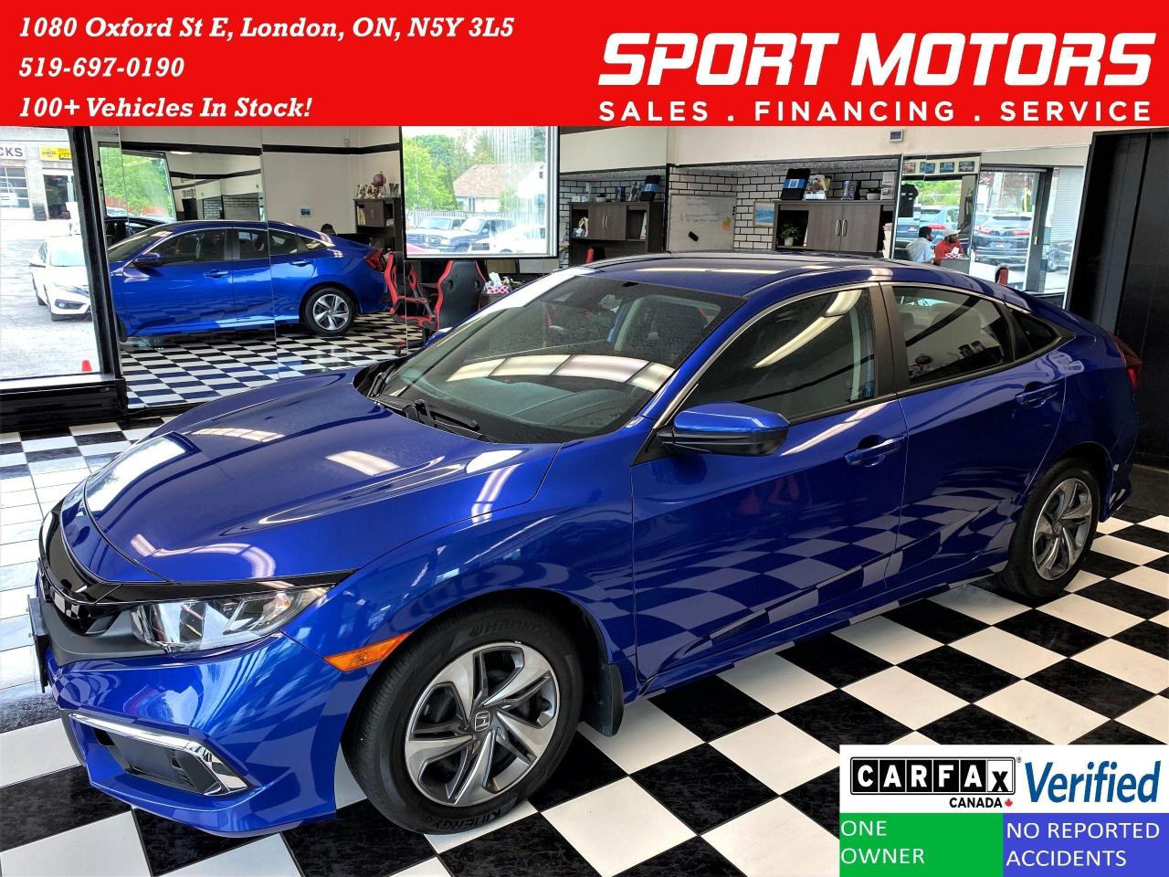 2019 Honda Civic LX+LaneKeep+Adaptive Cruise+ApplePlay+CLEAN CARFAX Photo60