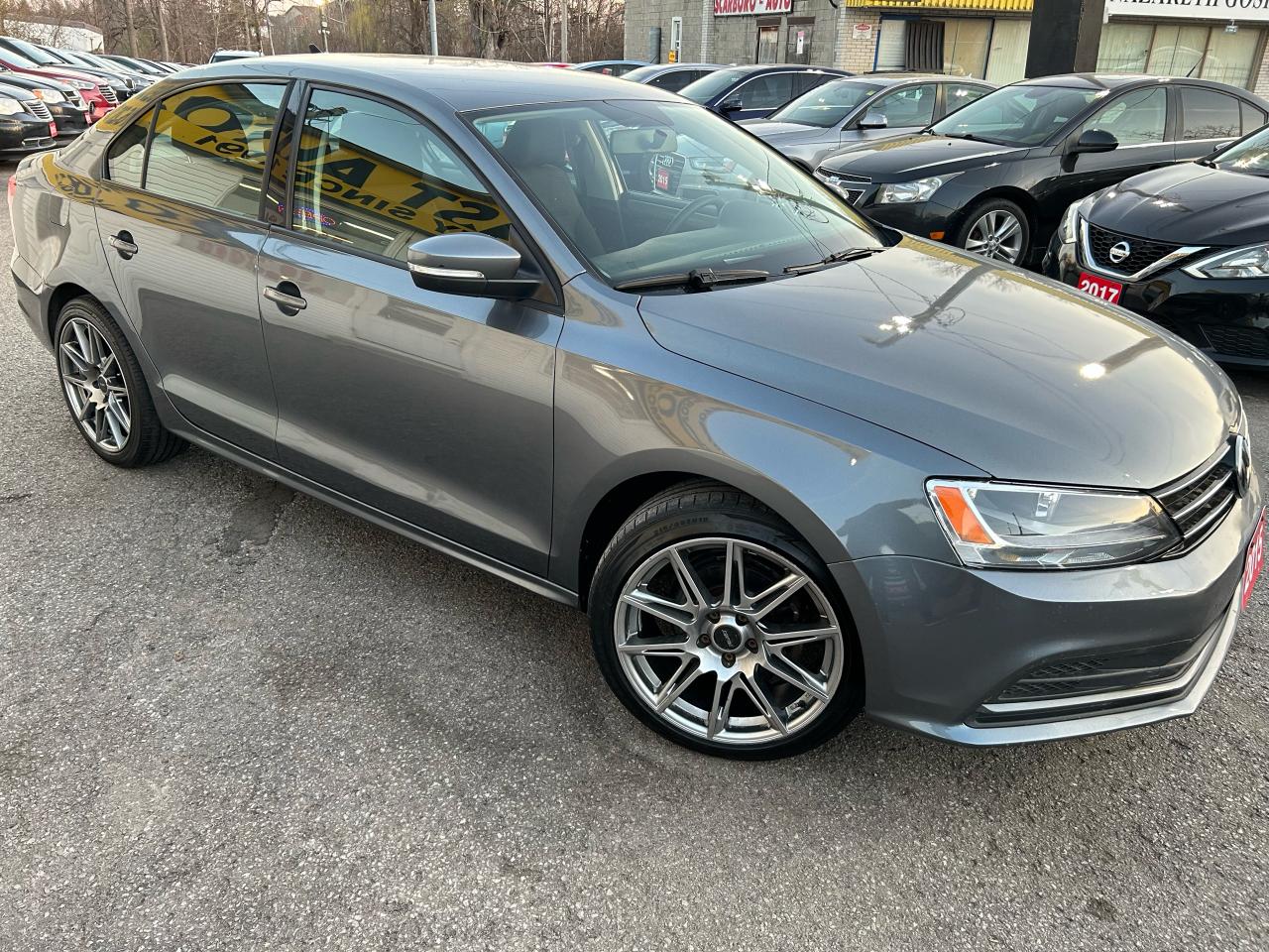 Used 2015 Volkswagen Jetta Trendline/CAMERA/P.GROUB/ALLOYS/CLEAN CAR FAX for sale in Scarborough, ON
