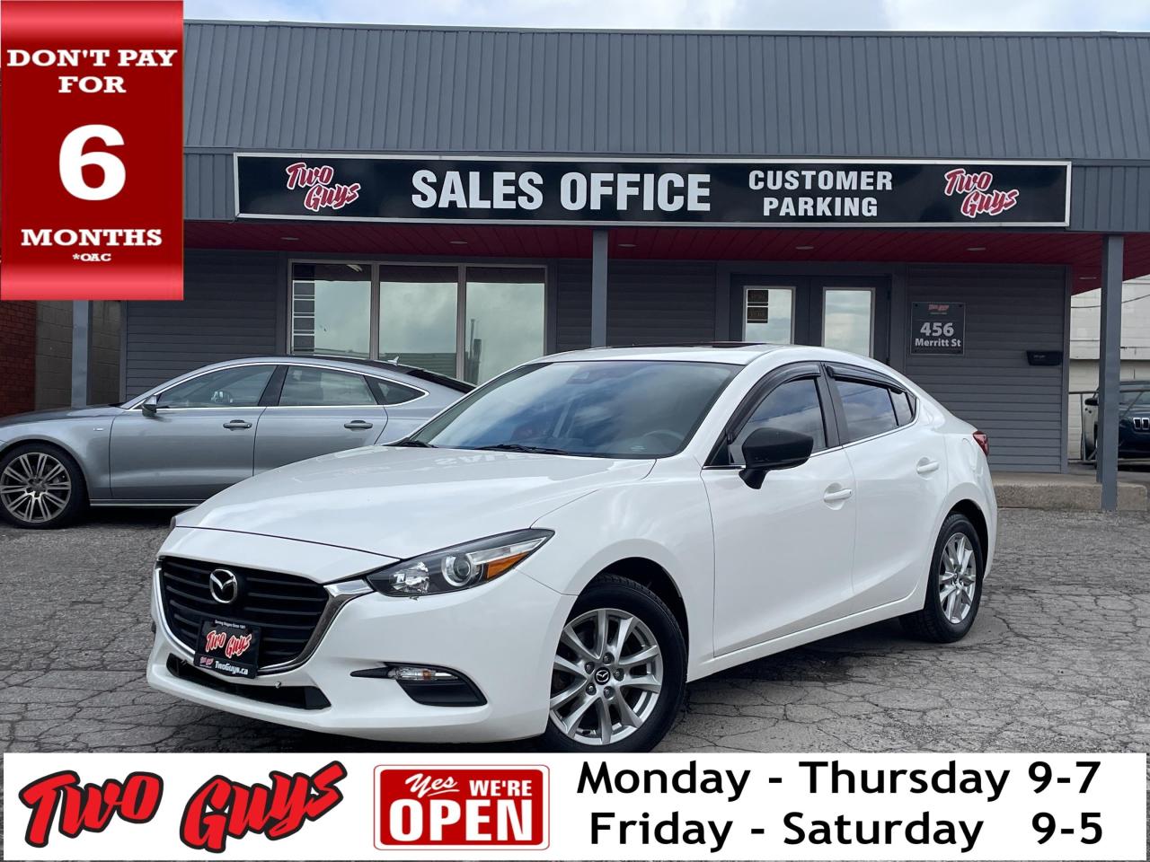 Used 2018 Mazda MAZDA3 GS | 6Spd | Sunroof | Htd Cloth | Power Group | for sale in St Catharines, ON