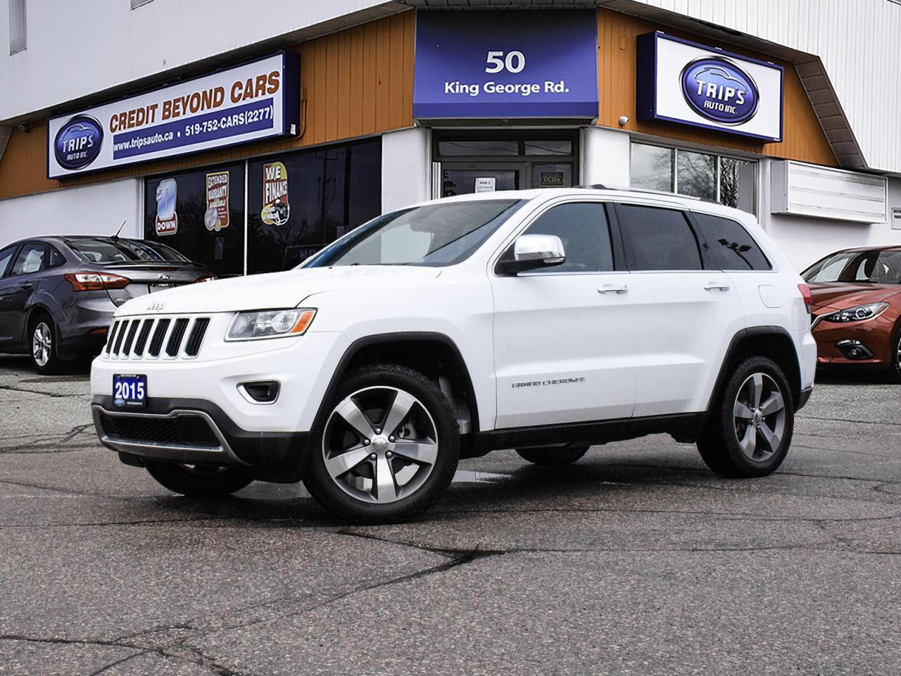 Used 2015 Jeep Grand Cherokee 4WD 4dr Limited/LEATHER/8.4 TOUCHSCREEN/NAVI for sale in Brantford, ON