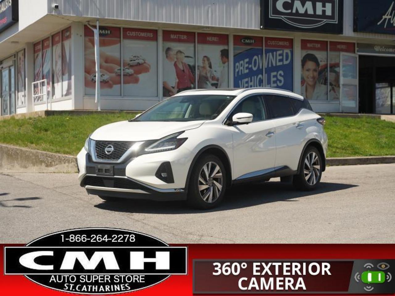 2020 Nissan Murano SL  LOW-KMS NAV ADAP-CC ROOF P/GATE