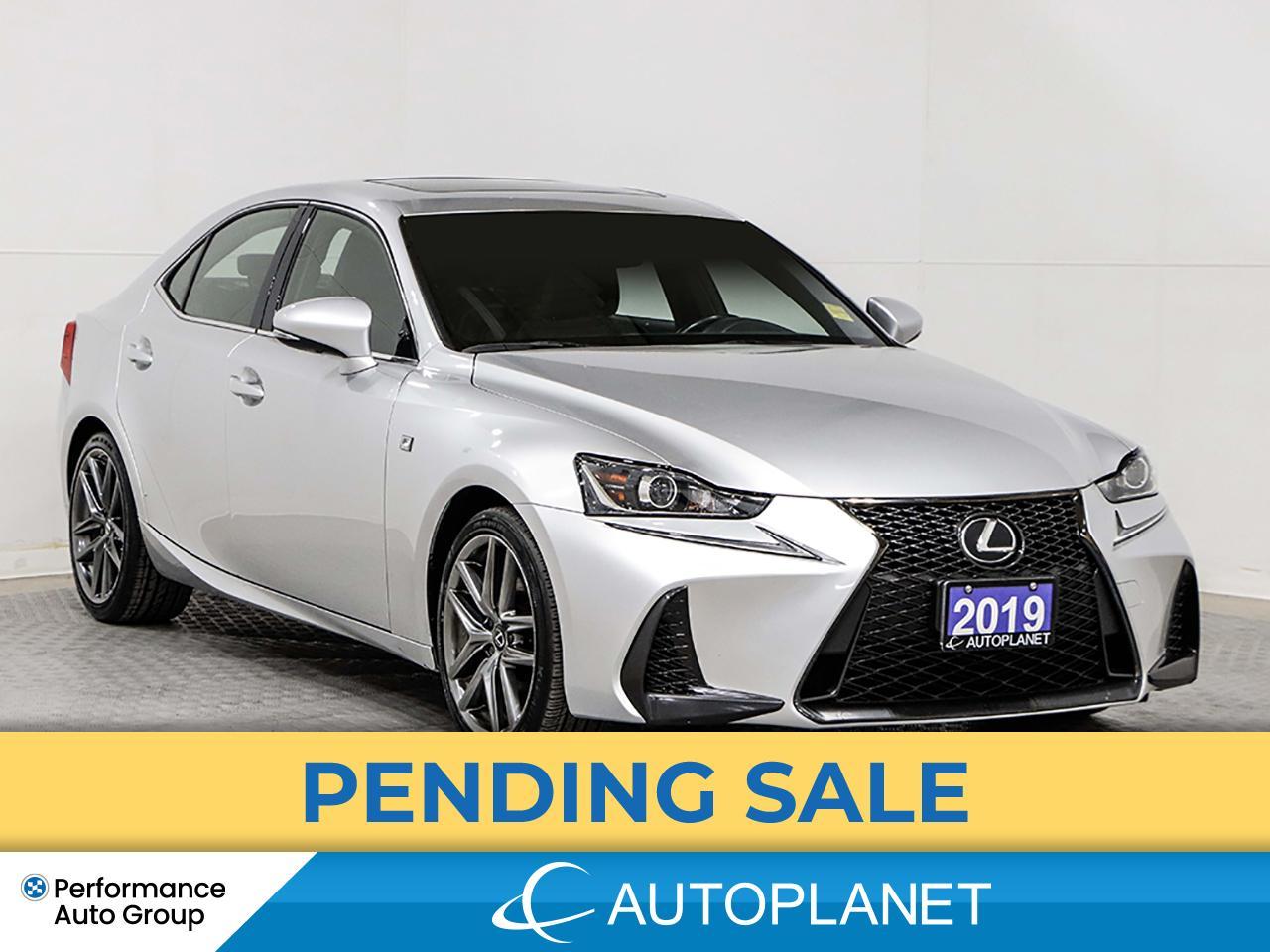 Used 2019 Lexus IS 300 F-Sport 1 AWD, Back Up Cam, Sunroof,  Heated Seats for sale in Brampton, ON
