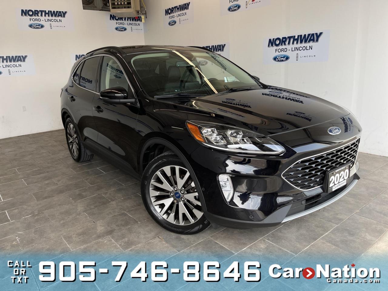 Used 2020 Ford Escape TITANIUM | HYBRID | LEATHER | AWD | PANOROOF | NAV for sale in Brantford, ON