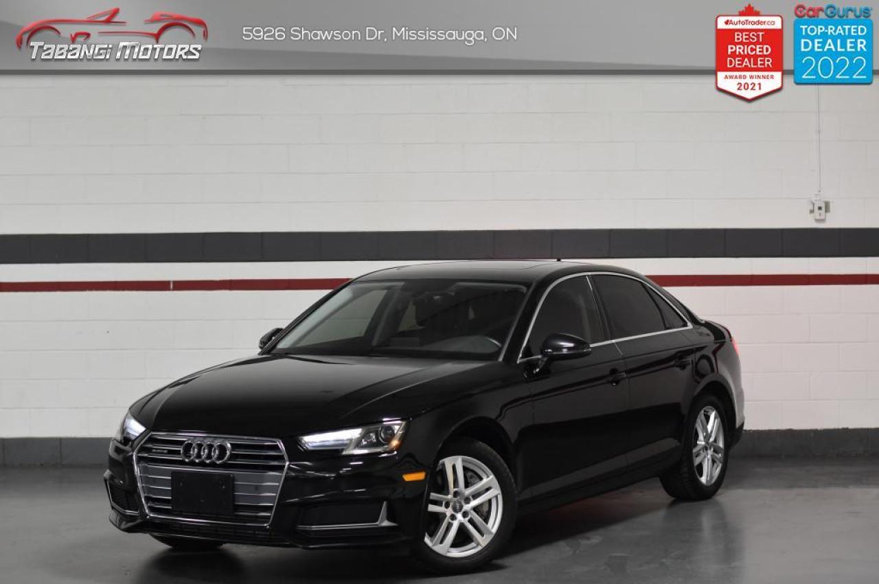 Used 2019 Audi A4 No Accident Moonroof Carplay Park Assist for sale in Mississauga, ON