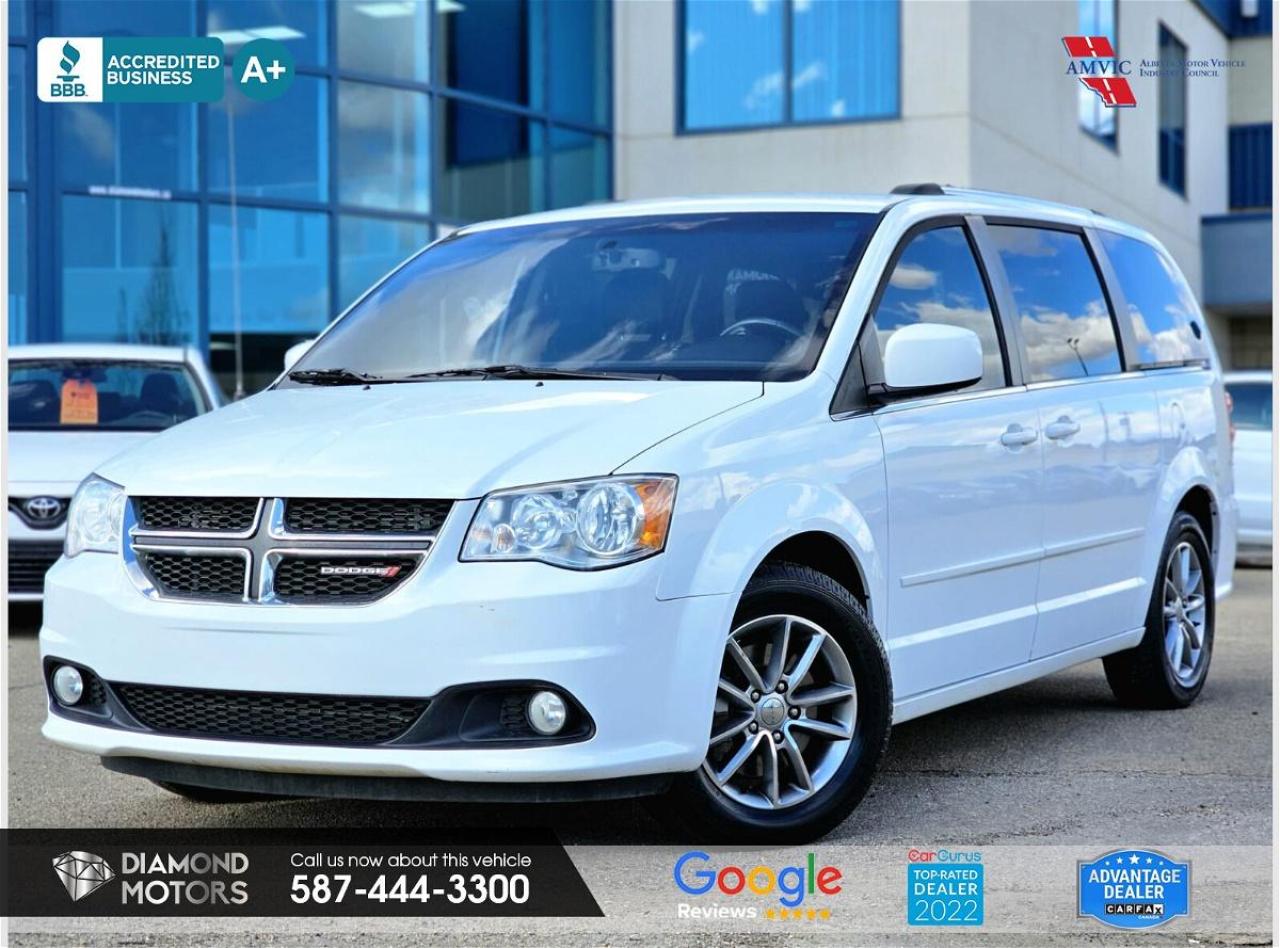 white dodge caravan 2022