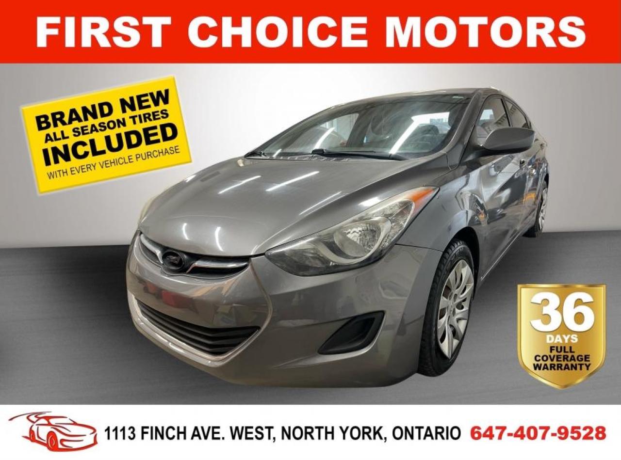 Used 2011 Hyundai Elantra GL for sale in North York, ON