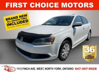 Used 2014 Volkswagen Jetta TRENDLINE ~AUTOMATIC, FULLY CERTIFIED WITH WARRANT for sale in North York, ON