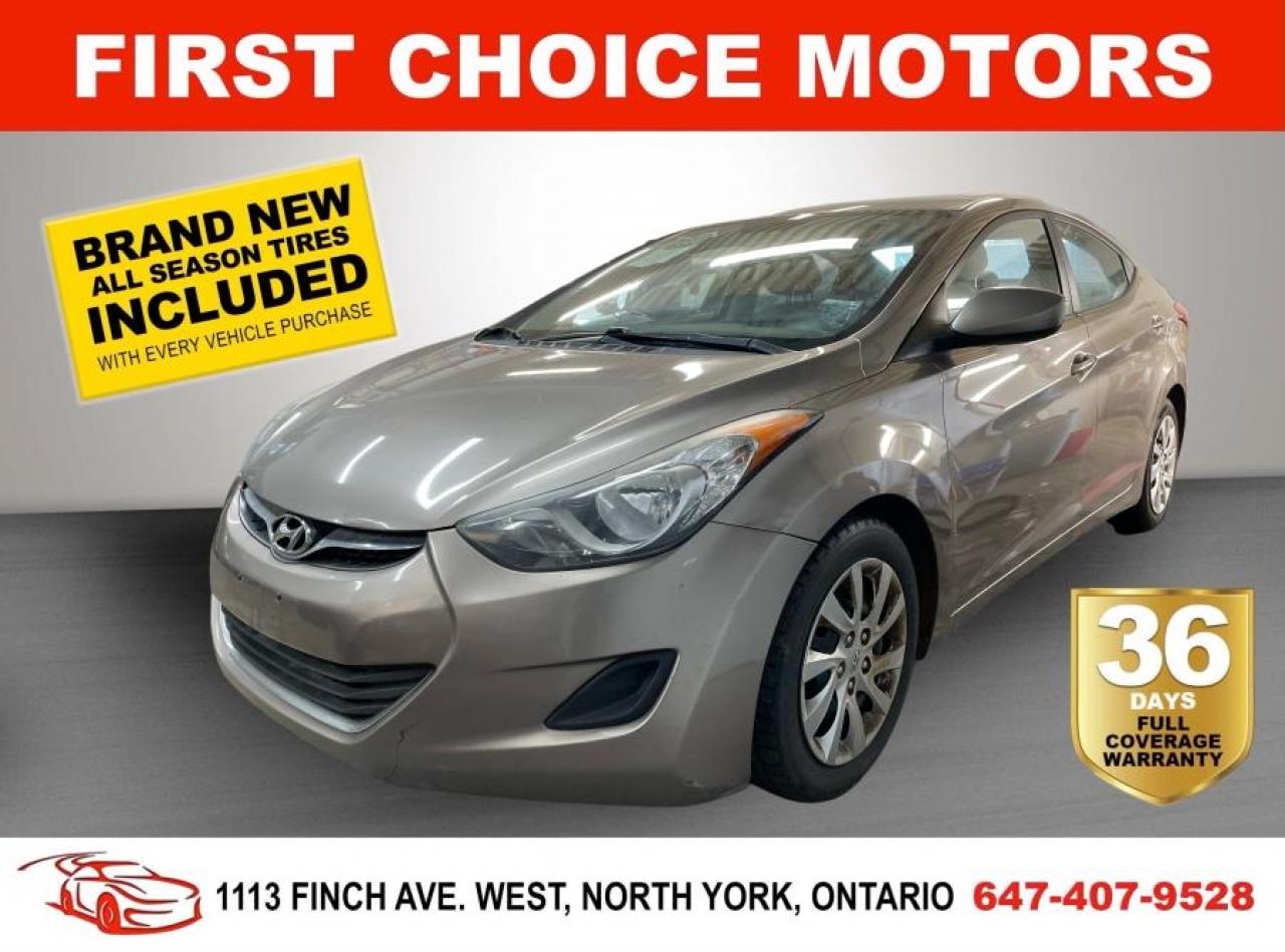 Used 2012 Hyundai Elantra GL ~AUTOMATIC, FULLY CERTIFIED WITH WARRANTY!!!~ for sale in North York, ON