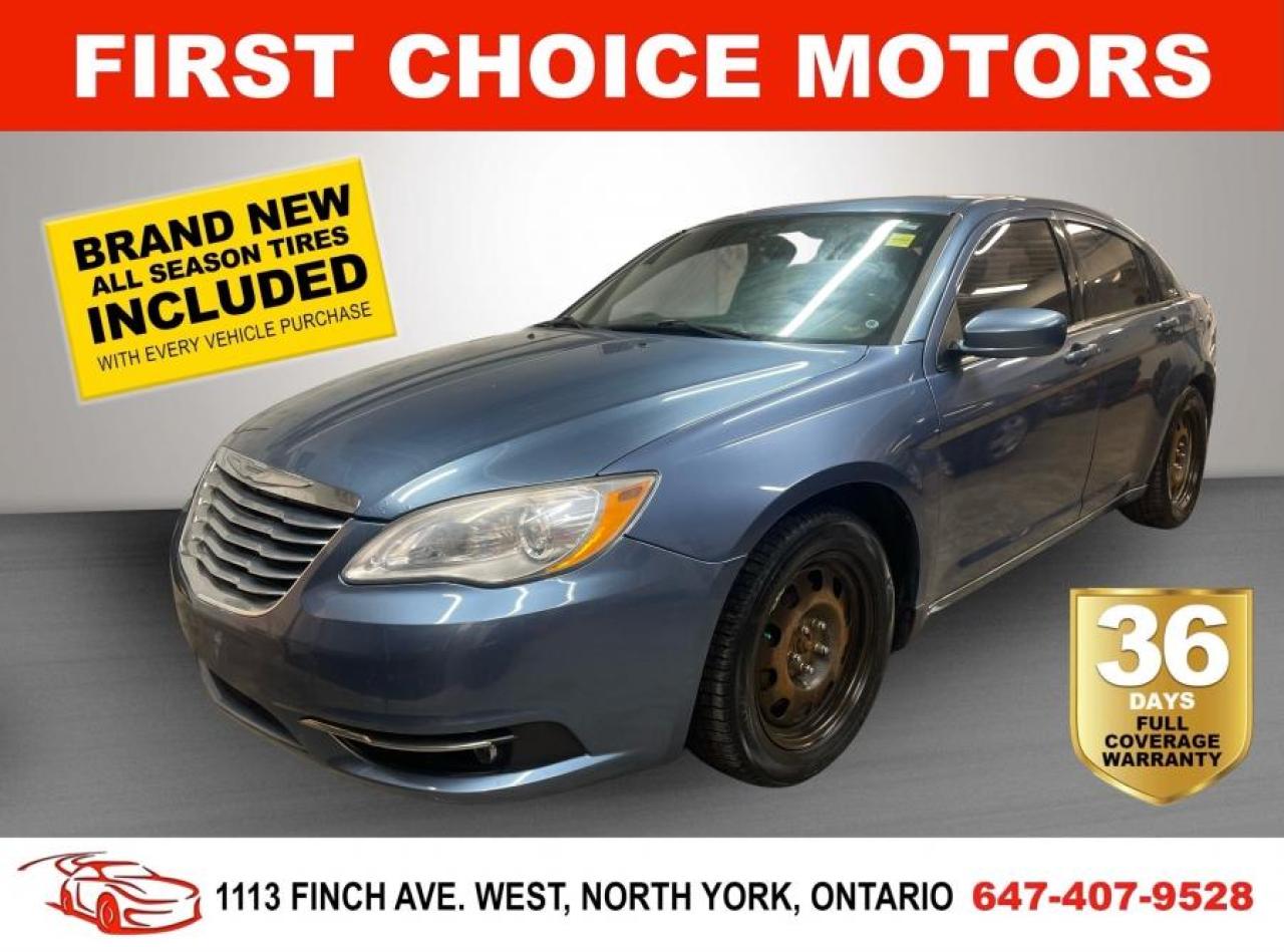 2011 Chrysler 200 TOURING ~AUTOMATIC, FULLY CERTIFIED WITH WARRANTY!