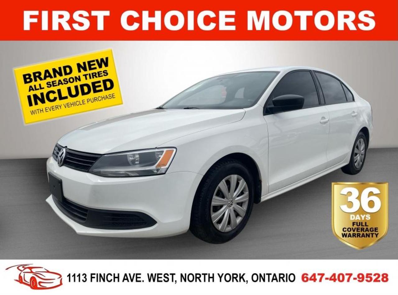 Used 2013 Volkswagen Jetta TRENDLINE ~AUTOMATIC, FULLY CERTIFIED WITH WARRANT for sale in North York, ON