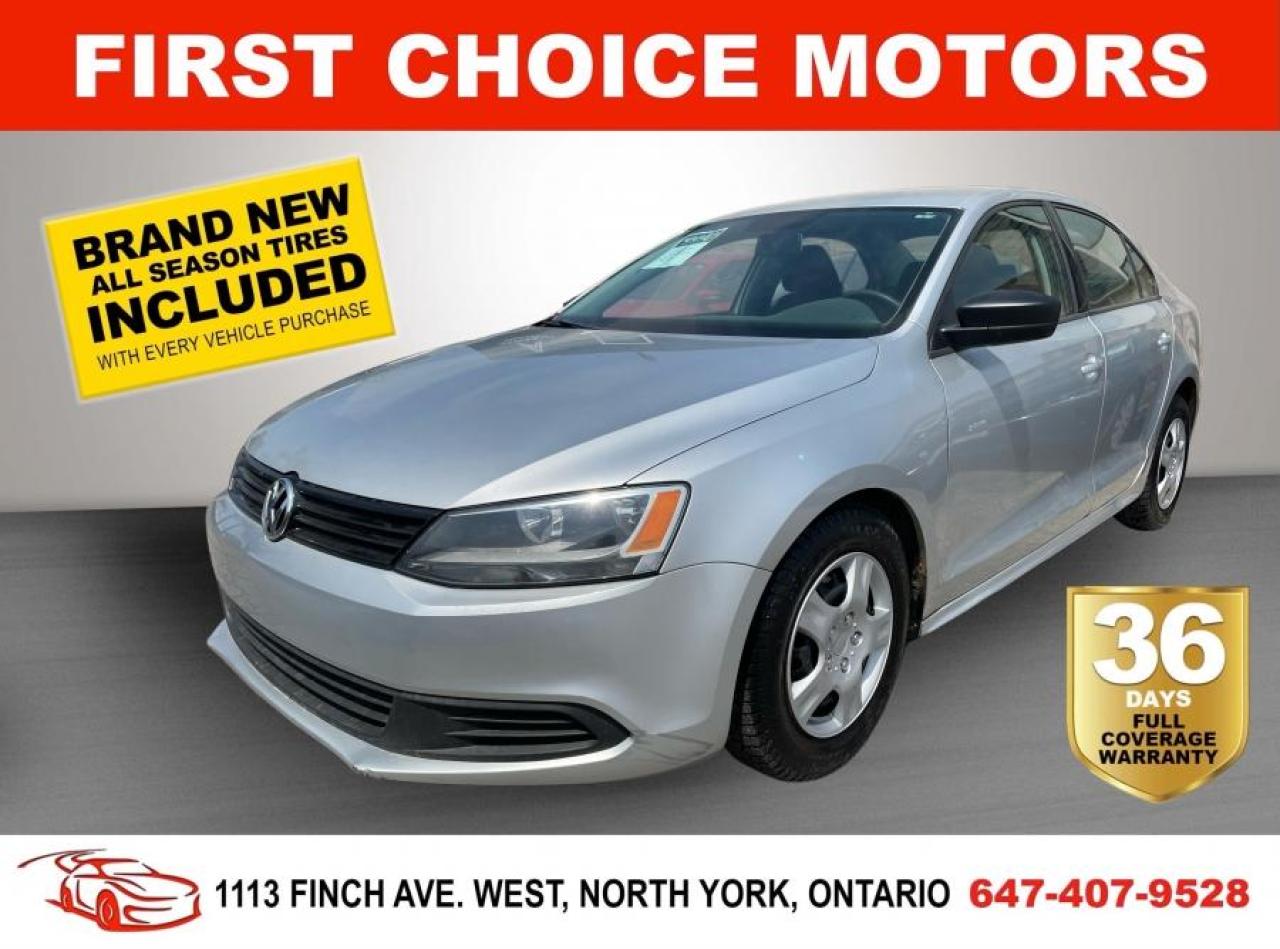 Used 2011 Volkswagen Jetta TRENDLINE ~AUTOMATIC, FULLY CERTIFIED WITH WARRANT for sale in North York, ON
