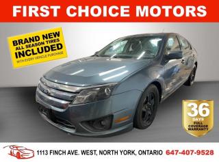 Used 2011 Ford Fusion SE ~AUTOMATIC, FULLY CERTIFIED WITH WARRANTY!!!~ for sale in North York, ON