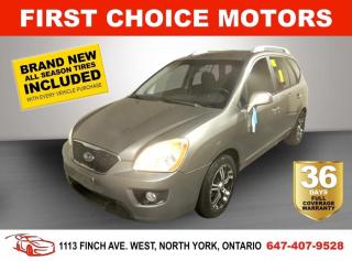 Welcome to First Choice Motors, the largest car dealership in Toronto of pre-owned cars, SUVs, and vans priced between $5000-$15,000. With an impressive inventory of over 300 vehicles in stock, we are dedicated to providing our customers with a vast selection of affordable and reliable options. <br><br>Were thrilled to offer a used 2012 Kia Rondo EX, grey color with 119,000km (STK#5794) This vehicle was $8990 NOW ON SALE FOR $6990. It is equipped with the following features:<br>- Automatic Transmission<br>- Alloy wheels<br>- Power windows<br>- Power locks<br>- Power mirrors<br>- Air Conditioning<br><br>At First Choice Motors, we believe in providing quality vehicles that our customers can depend on. All our vehicles come with a 36-day FULL COVERAGE warranty. We also offer additional warranty options up to 5 years for our customers who want extra peace of mind.<br><br>Furthermore, all our vehicles are sold fully certified with brand new brakes rotors and pads, a fresh oil change, and brand new set of all-season tires installed & balanced. You can be confident that this car is in excellent condition and ready to hit the road.<br><br>At First Choice Motors, we believe that everyone deserves a chance to own a reliable and affordable vehicle. Thats why we offer financing options with low interest rates starting at 7.9% O.A.C. Were proud to approve all customers, including those with bad credit, no credit, students, and even 9 socials. Our finance team is dedicated to finding the best financing option for you and making the car buying process as smooth and stress-free as possible.<br><br>Our dealership is open 7 days a week to provide you with the best customer service possible. We carry the largest selection of used vehicles for sale under $9990 in all of Ontario. We stock over 300 cars, mostly Hyundai, Chevrolet, Mazda, Honda, Volkswagen, Toyota, Ford, Dodge, Kia, Mitsubishi, Acura, Lexus, and more. With our ongoing sale, you can find your dream car at a price you can afford. Come visit us today and experience why we are the best choice for your next used car purchase!<br><br>All prices exclude a $10 OMVIC fee, license plates & registration  and ONTARIO HST (13%)