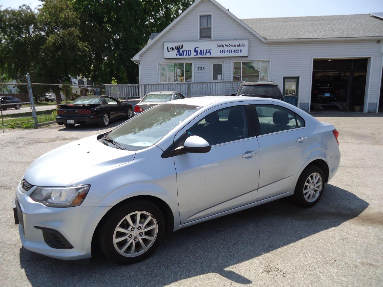 Used 2017 Chevrolet Sonic 4dr Sdn Auto LT for sale in Sarnia, ON