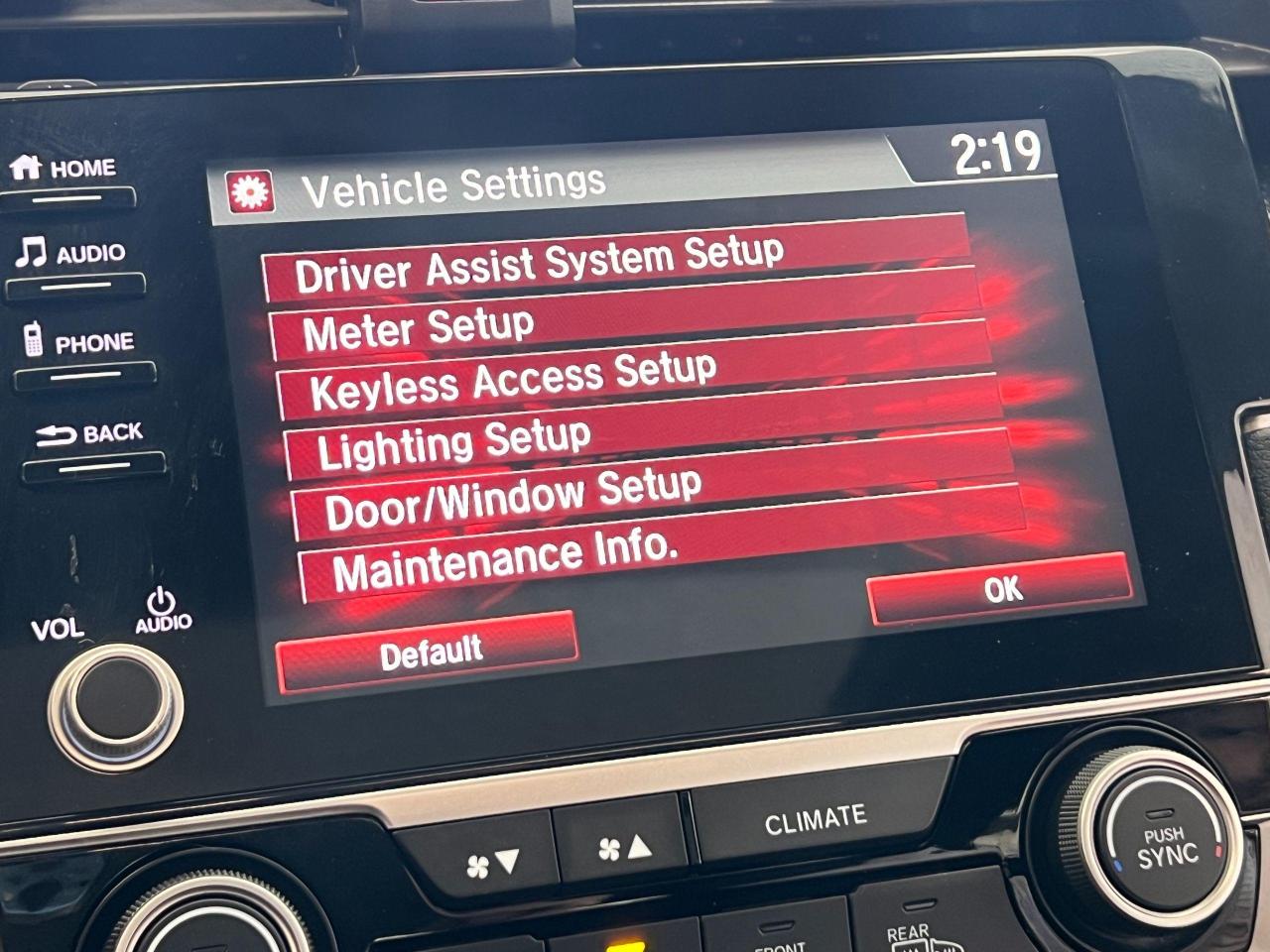 2019 Honda Civic Sport+Roof+ApplePlay+Remote Start+CLEAN CARFAX Photo97