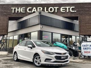 Used 2017 Chevrolet Cruze LT Auto APPLE CARPLAY, VOICE CONTROL, BLUETOOTH, BACK UP CAMERA, HEATED SEATS!! for sale in Sudbury, ON