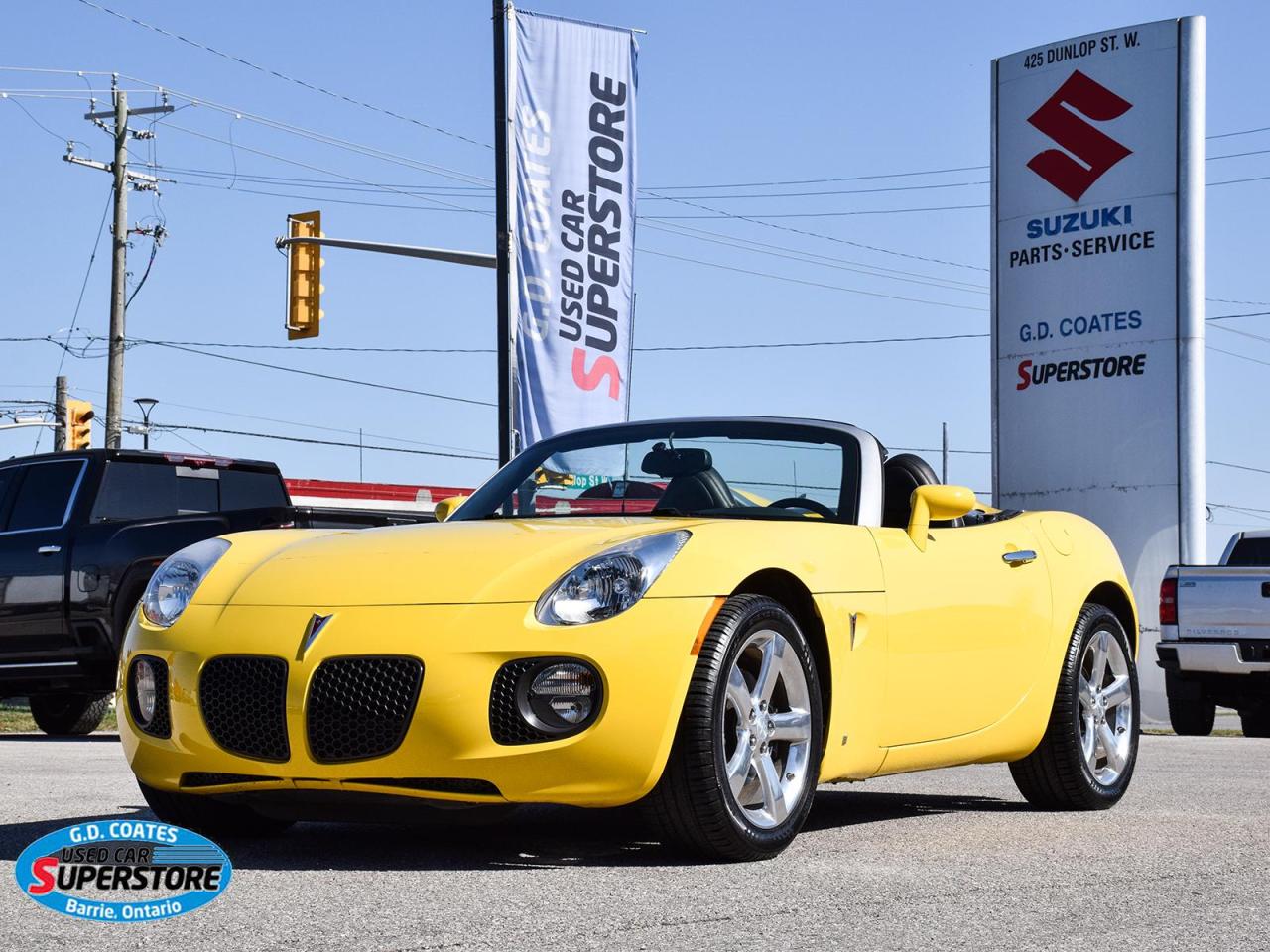 Used 2008 Pontiac Solstice GXP ~260 HP 2.0L Turbo ~5-Speed ~ONLY 51,000 KM! for sale in Barrie, ON