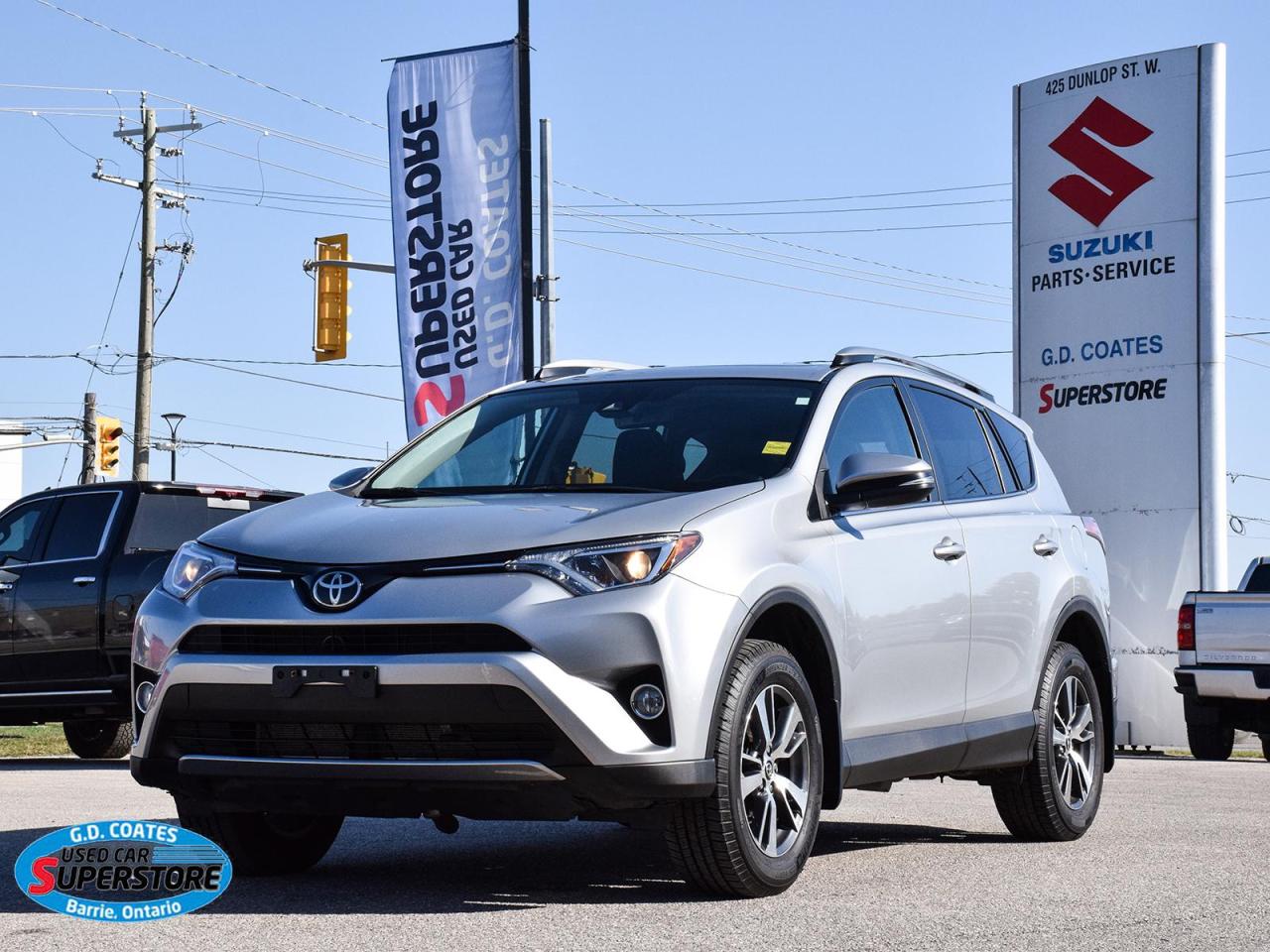 Used 2018 Toyota RAV4 XLE AWD ~Heated Seats ~Moonroof ~Camera ~Bluetooth for sale in Barrie, ON