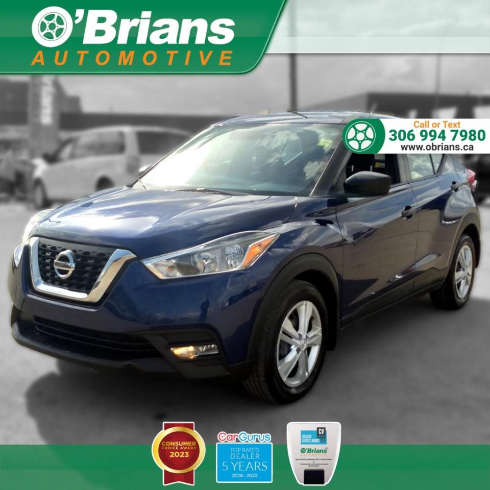 Used 2019 Nissan Kicks S - Accident Free! w/Backup Camera, Cruise Control for sale in Saskatoon, SK