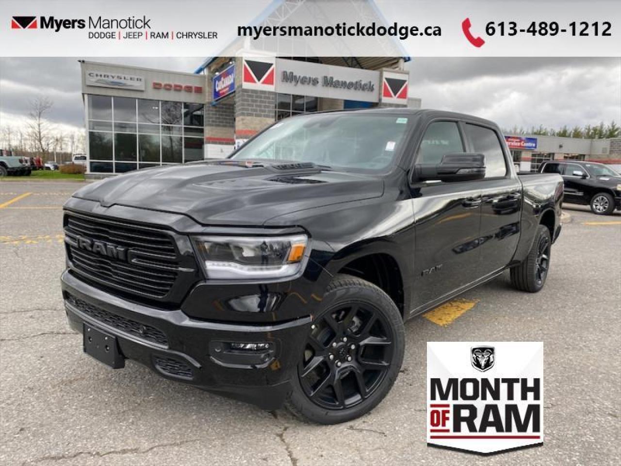 New 2023 RAM 1500 Sport  - Navigation -  Heated Seats - $251.57 /Wk for sale in Ottawa, ON
