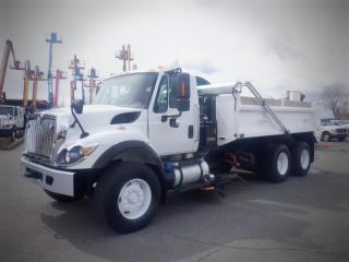 2016 International 7400 Dump Truck Air Brakes Diesel, 2 door, automatic, cruise control, air conditioning, AM/FM radio, power door locks, power windows, white exterior, grey interior. Certification and Decal valid until October 2023 $60,740.00 plus $375 processing fee, $61,115.00 total payment obligation before taxes.  Listing report, warranty, contract commitment cancellation fee, financing available on approved credit (some limitations and exceptions may apply). All above specifications and information is considered to be accurate but is not guaranteed and no opinion or advice is given as to whether this item should be purchased. We do not allow test drives due to theft, fraud and acts of vandalism. Instead we provide the following benefits: Complimentary Warranty (with options to extend), Limited Money Back Satisfaction Guarantee on Fully Completed Contracts, Contract Commitment Cancellation, and an Open-Ended Sell-Back Option. Ask seller for details or call 604-522-REPO(7376) to confirm listing availability.