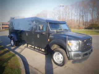 Used 2016 Ford F-550 12 Foot Armoured Cube Truck With Bullet-Proof Glass for sale in Burnaby, BC