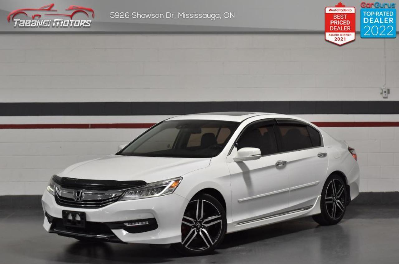 Used 2016 Honda Accord Touring  No Accident Navigation Leather Sunroof Lane Watch for sale in Mississauga, ON
