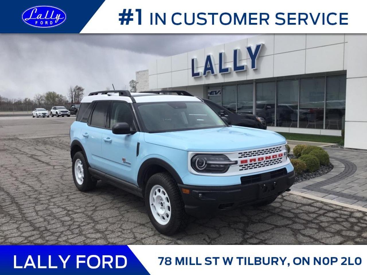 New 2023 Ford Bronco Sport Heritage Limited for sale in Tilbury, ON