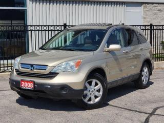 Used 2008 Honda CR-V EX-L 4WD **LEATHER-ROOF-ALLOYS-NEW TIRES-BRAKES** for sale in Toronto, ON
