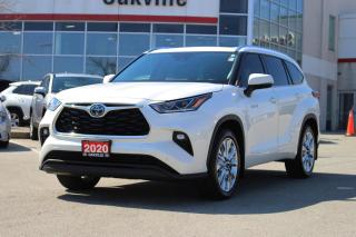 Used 2020 Toyota Highlander HYBRID Hybrid Limited AWD LOW KM | 8-PASS for sale in Oakville, ON