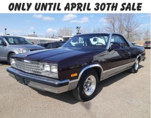 Used 1987 Chevrolet El Camino Conquista for sale in Edmonton, AB