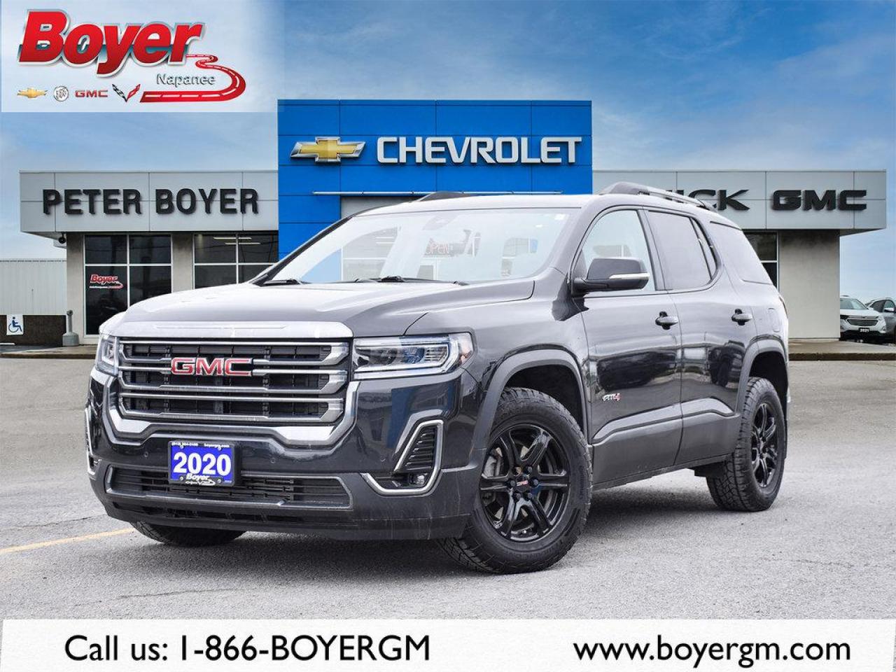 Used 2020 GMC Acadia AT4 | V6 AWD | DUAL SUNROOF | LOADED! for sale in Napanee, ON