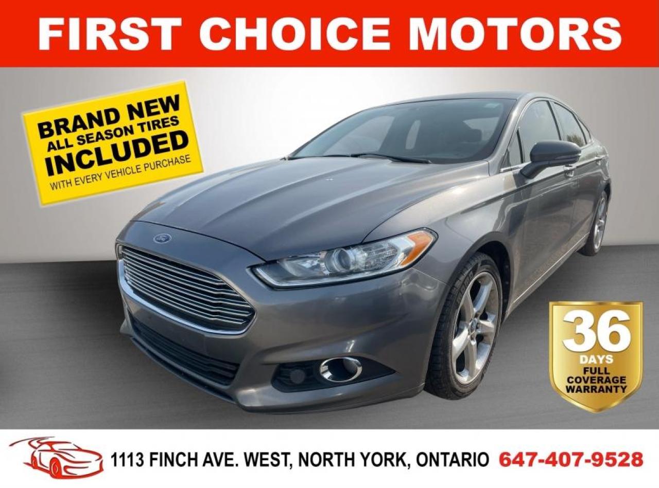 Used 2013 Ford Fusion SE AWD ~AUTOMATIC, FULLY CERTIFIED  WITH WARRANTY! for sale in North York, ON