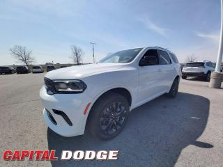 This Dodge Durango delivers a Regular Unleaded V-6 3.6 L engine powering this Automatic transmission. WHITE KNUCKLE, WHEELS: 20 X 8 BLACK NOISE ALUMINUM, TRANSMISSION: 8-SPEED AUTOMATIC (STD).* This Dodge Durango Features the Following Options *QUICK ORDER PACKAGE 2BK SXT PLUS -inc: Engine: 3.6L Pentastar VVT V6 w/ESS, Transmission: 8-Speed Automatic, Power Sunroof, Adaptive Cruise Control w/Stop & Go, Forward Collision Warning/Active Braking , TIRES: 265/50R20 BSW AS LRR, SXT BLACKTOP GROUP -inc: Wheels: 20 x 8 Black Noise Aluminum, Body-Colour Lower Fascia, Body-Colour Sill Moulding, Satin Black Dodge Tail Lamp Badge, Black Headlamp Bezels, Body-Colour Wheel Lip Moulding, Gloss Black Badges, Tires: 265/50R20 BSW AS LRR, Gloss Black Grille w/Granite Inner, Black Roof Rails, Body-Colour Rear Fascia, ENGINE: 3.6L PENTASTAR VVT V6 W/ESS (STD), BLACK, CLOTH BUCKET SEATS W/SHIFT INSERT, 3RD ROW SEATING GROUP -inc: 2nd Row 60/40 Fold & Tumble Seat, 3rd Row Power Folding Headrest, 3rd Row Seat, 7-Passenger Seating, Valet Function, Urethane Gear Shifter Material, Trip Computer, Transmission w/Driver Selectable Mode and Sequential Shift Control.* Why Buy From Us? *Thank you for choosing Capital Dodge as your preferred dealership. We have been helping customers and families here in Ottawa for over 60 years. From our old location on Carling Avenue to our Brand New Dealership here in Kanata, at the Palladium AutoPark. If youre looking for the best price, best selection and best service, please come on in to Capital Dodge and our Friendly Staff will be happy to help you with all of your Driving Needs. You Always Save More at Ottawas Favourite Chrysler Store* Visit Us Today *Test drive this must-see, must-drive, must-own beauty today at Capital Dodge Chrysler Jeep, 2500 Palladium Dr Unit 1200, Kanata, ON K2V 1E2.