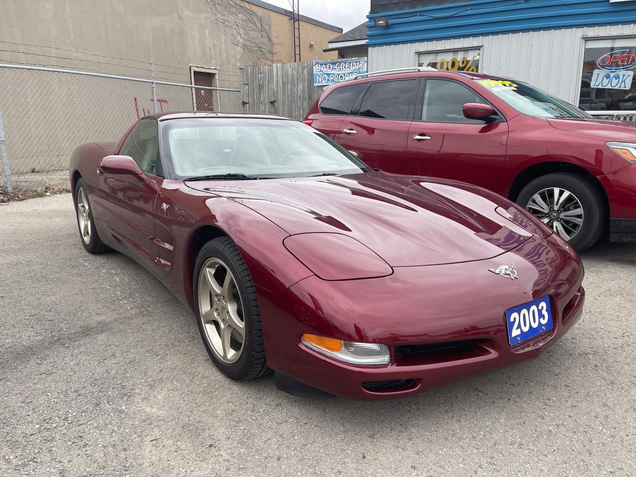 2003 Chevrolet Corvette 50th Anniversary, Targa Roof