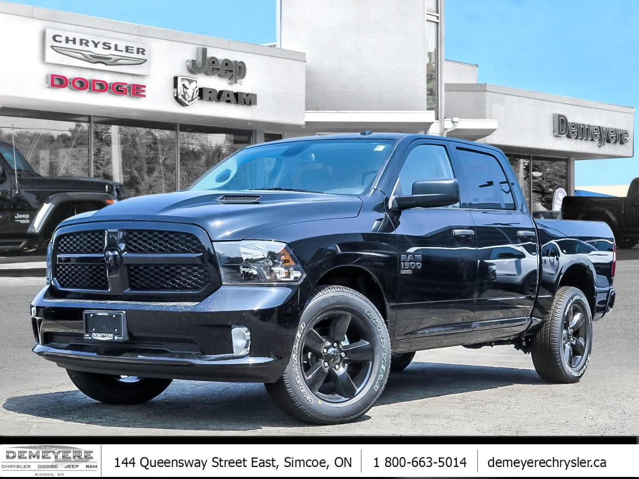 New 2023 RAM 1500 Classic NIGHT EDITION | SUB-ZERO PKG | SPORT HOOD for sale in Simcoe, ON