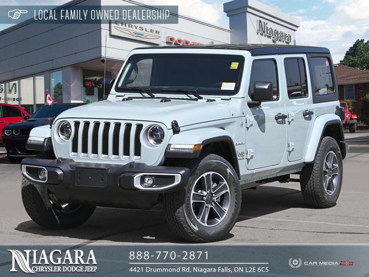 New 2023 Jeep Wrangler 4-Door Sahara for sale in Niagara Falls, ON