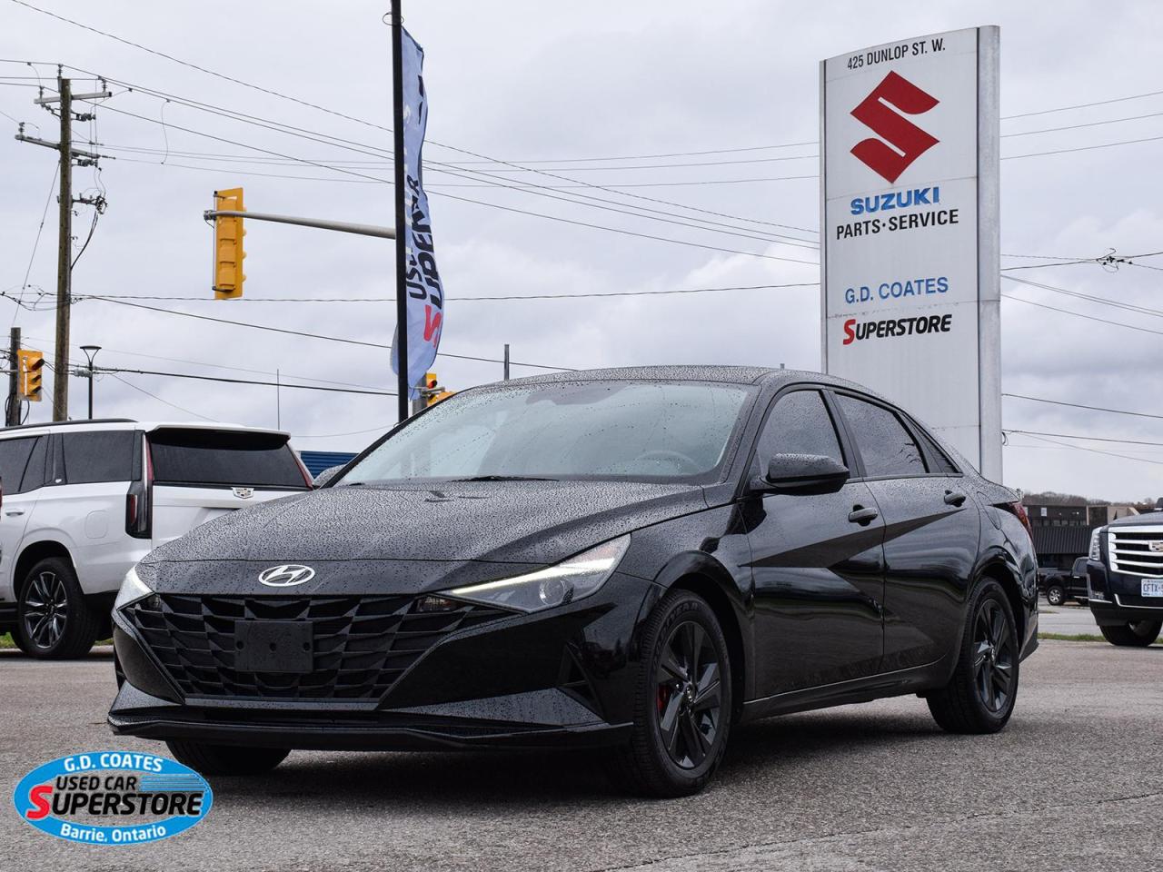 Used 2021 Hyundai Elantra Preferred ~Heated Seats ~Cam ~Bluetooth ~Moonroof for sale in Barrie, ON