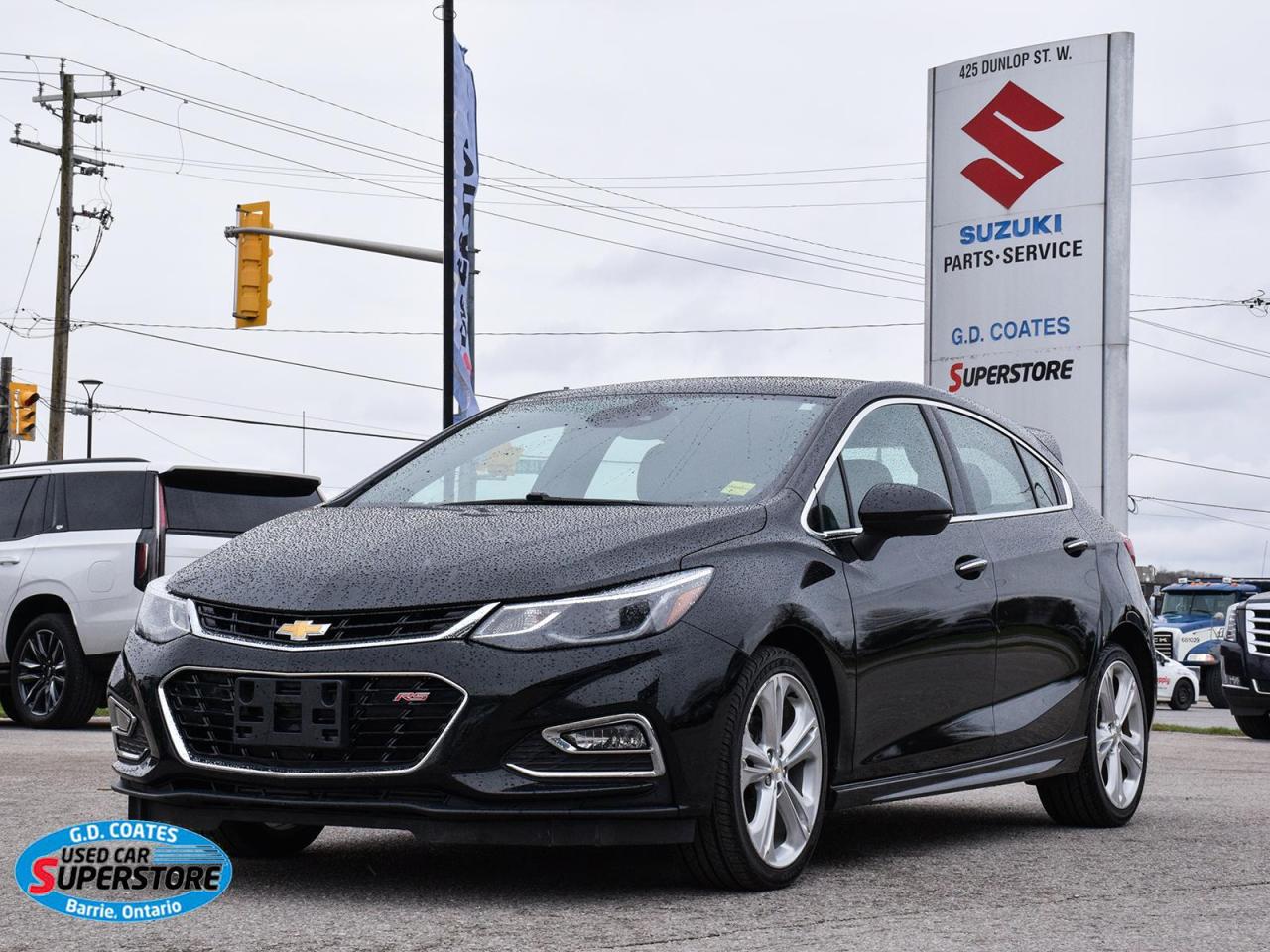 Used 2018 Chevrolet Cruze Premier ~Nav ~Cam ~Leather ~Roof ~ONE OWNER ! for sale in Barrie, ON