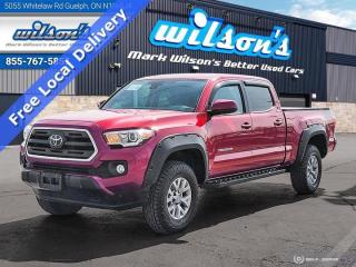 Used 2018 Toyota Tacoma SR5 Double Cab V6 4WD, Heated Seats, Bluetooth, Rear Camera, Side Steps, Tonneau Cover & More! for sale in Guelph, ON