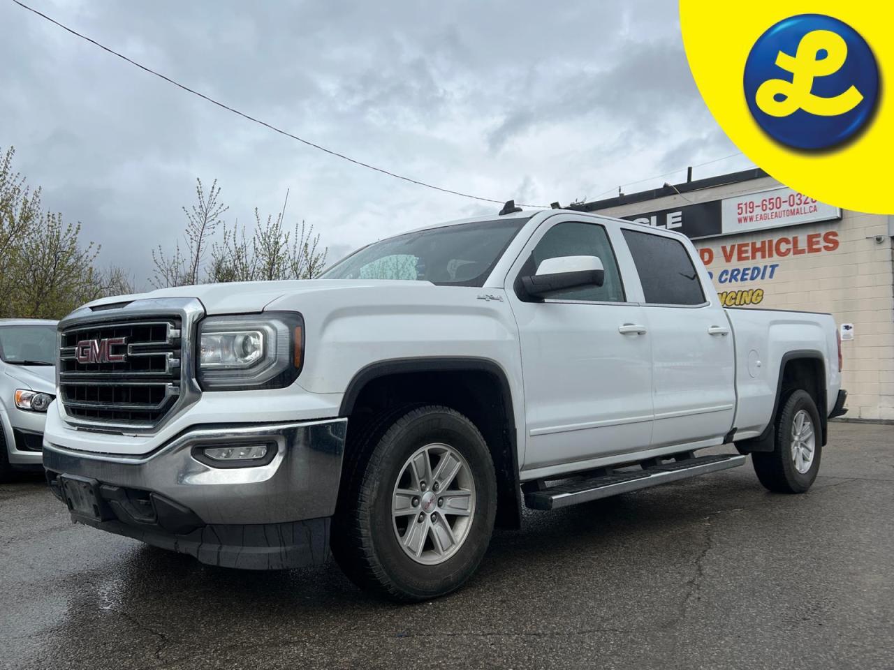 Used 2017 GMC Sierra 1500 Crew Cab 4X4 5.3L V8 * 6 Passenger * Remote Start * Apple Car Play * Android Auto * Back Up Camera * Trailer Receiver W/ Pin Connector * Tow/Haul Mode for sale in Cambridge, ON