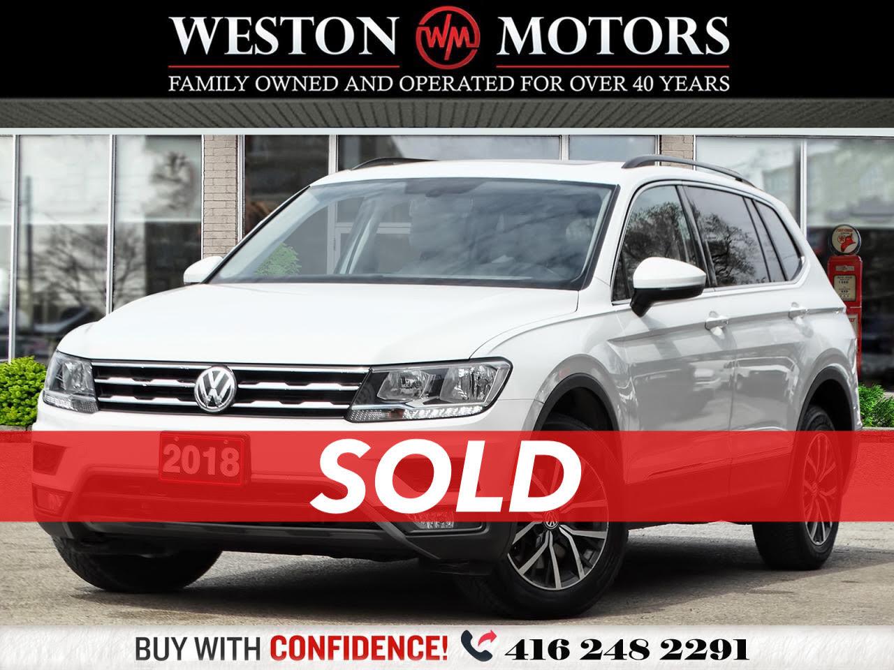 2018 Volkswagen Tiguan COMFORTLINE*7PASS*BTOOTH*REVCAM!!*