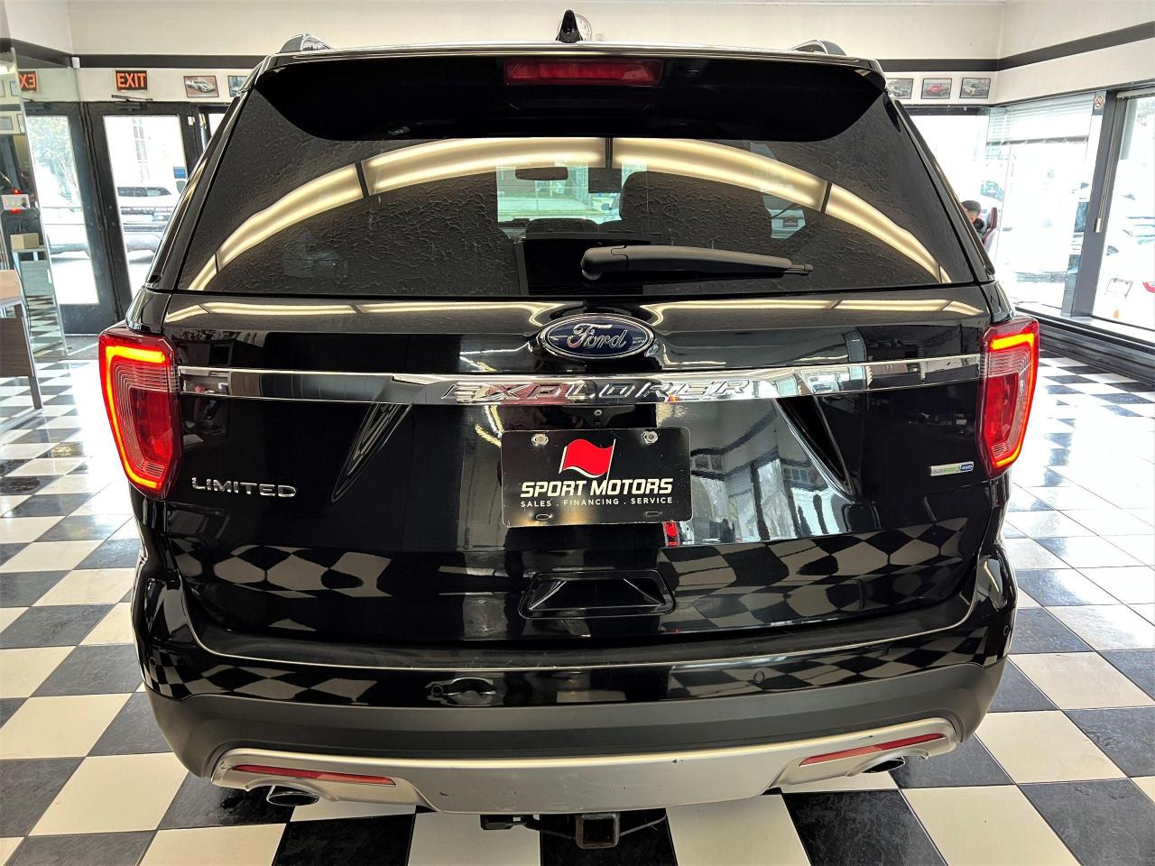 2017 Ford Explorer LIMITED 4WD+7 Pass+Cooled Leather+GPS+CLEAN CARFAX - Photo #3