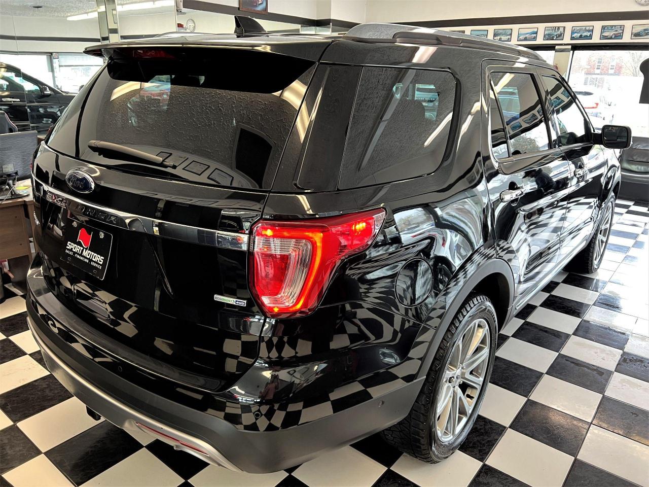 2017 Ford Explorer LIMITED 4WD+7 Pass+Cooled Leather+GPS+CLEAN CARFAX - Photo #4