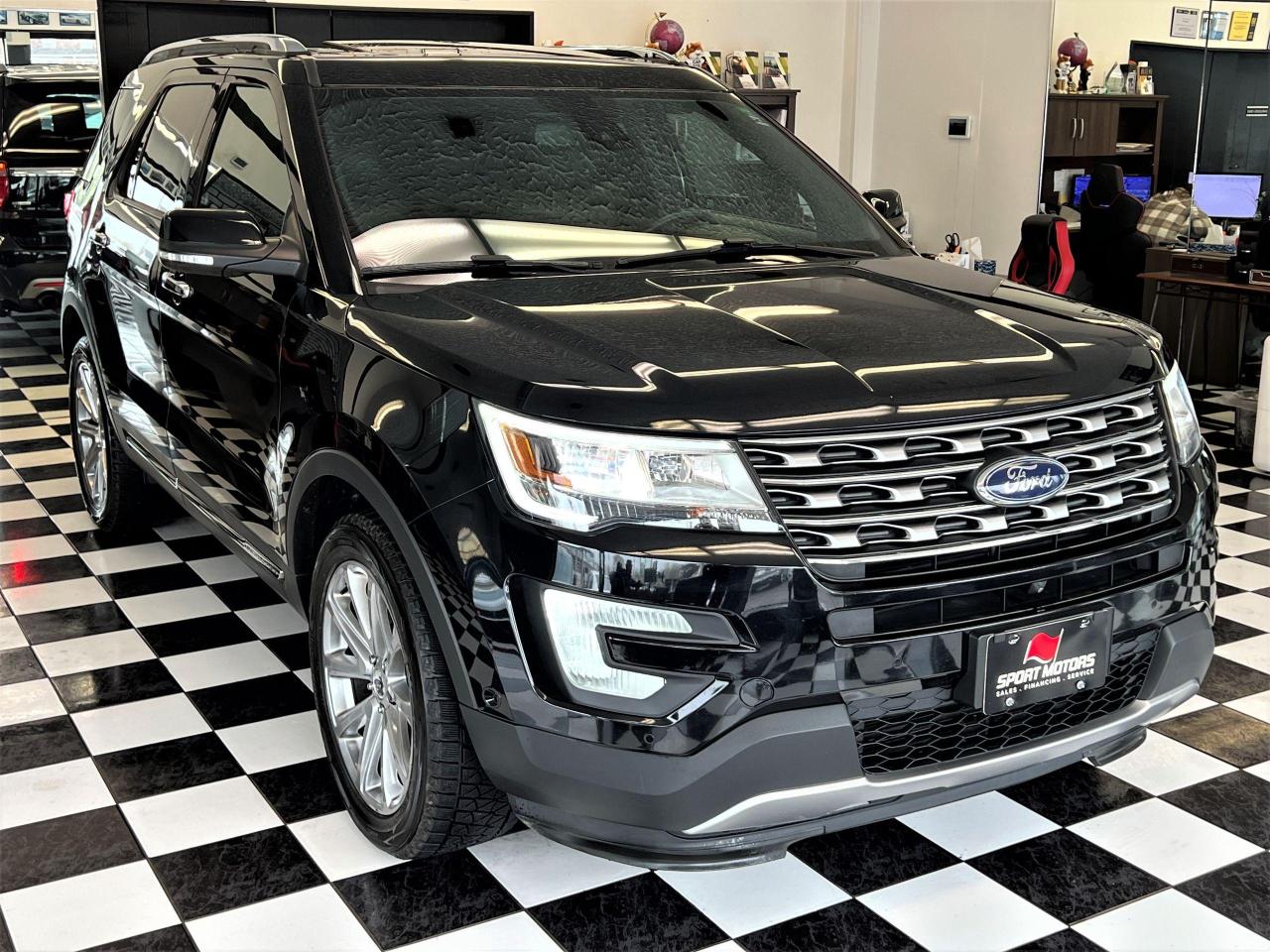2017 Ford Explorer LIMITED 4WD+7 Pass+Cooled Leather+GPS+CLEAN CARFAX - Photo #5