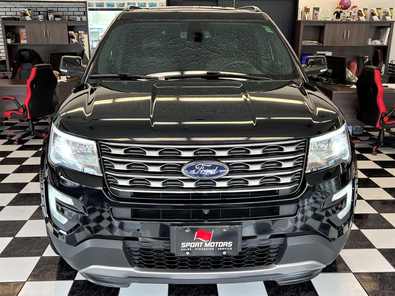 2017 Ford Explorer LIMITED 4WD+7 Pass+Cooled Leather+GPS+CLEAN CARFAX - Photo #6