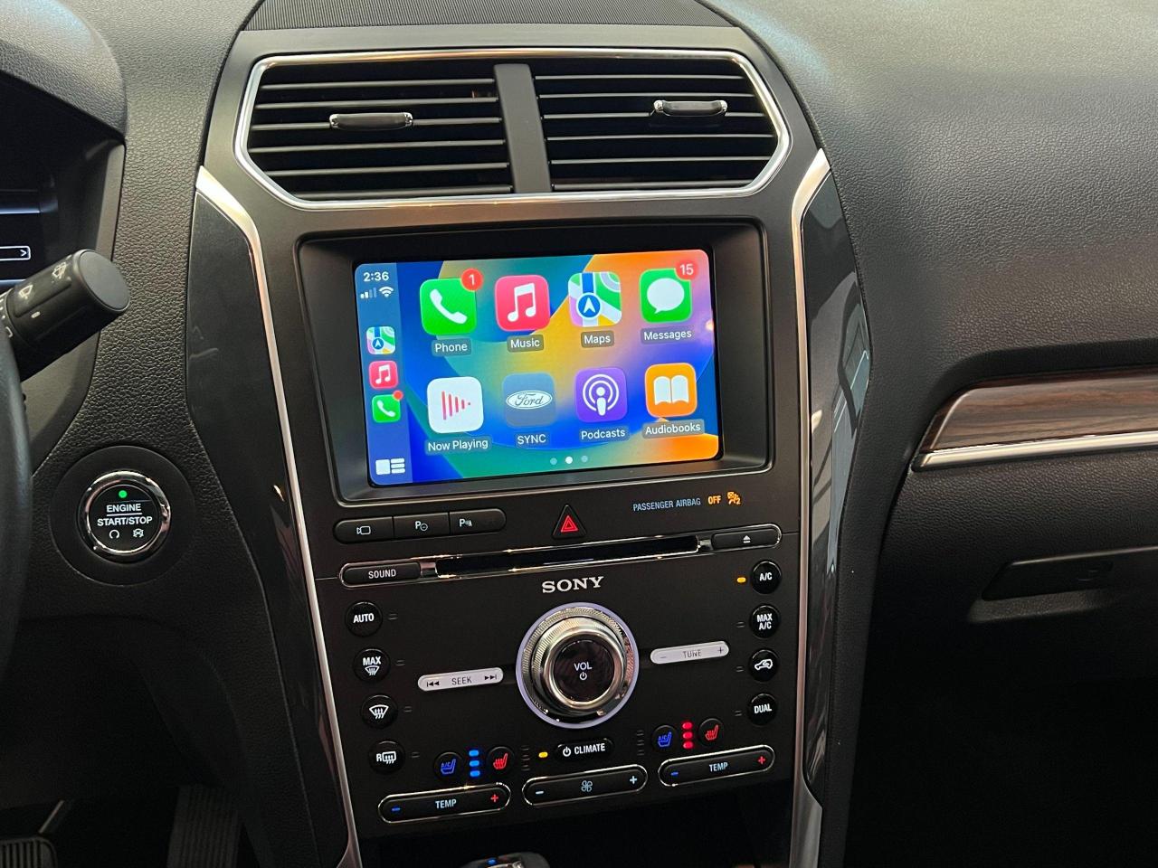 2017 Ford Explorer LIMITED 4WD+7 Pass+Cooled Leather+GPS+CLEAN CARFAX - Photo #10