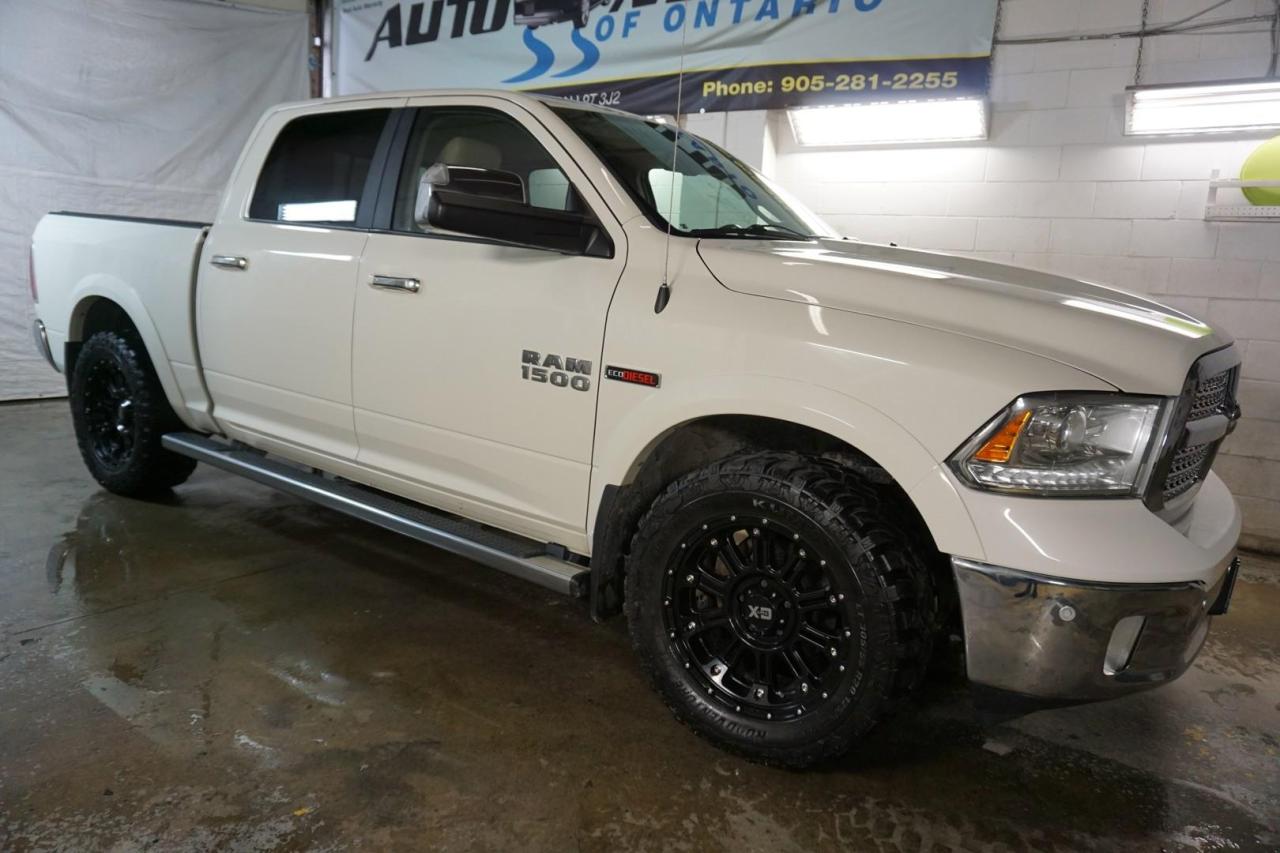 2018 RAM 1500 LARAMIE DIESEL 4WD CERTIFIED NAVI CAMERA SUNROOF BLUETOOTH PARKING SENSORS HEATED LEATHER