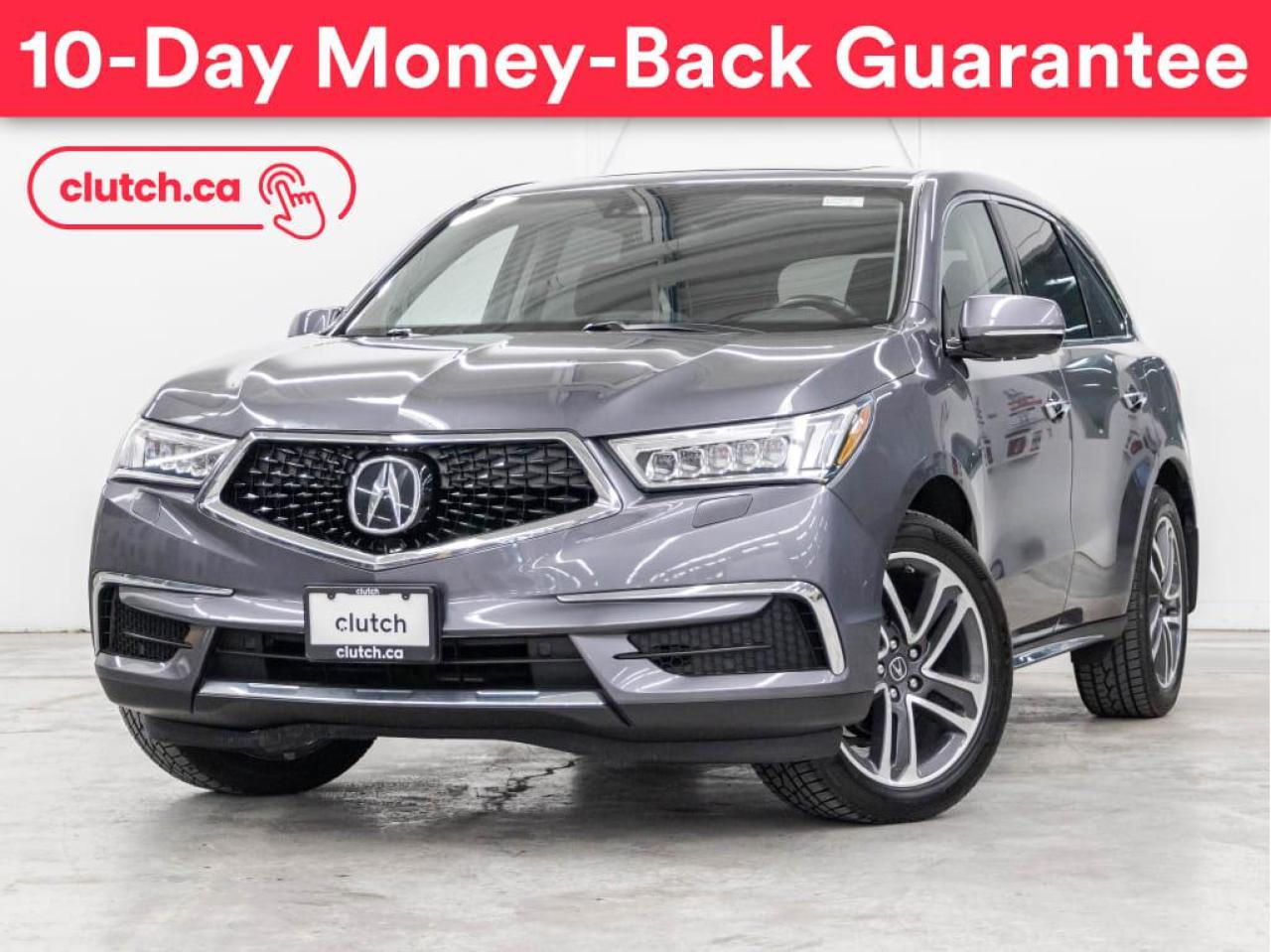 Used 2017 Acura MDX NAV PKG AWD W/ Nav, Power Moonroof, Rearview cam for sale in Toronto, ON