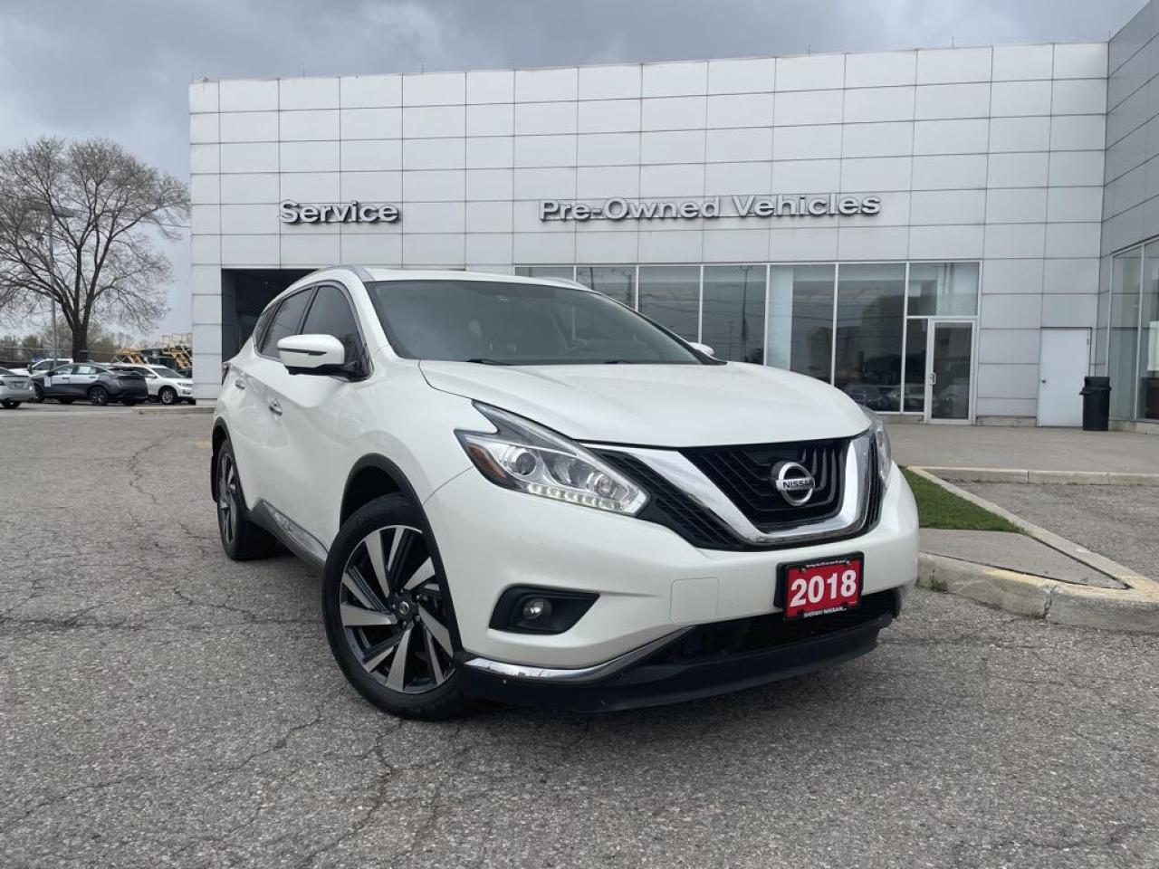 Used 2018 Nissan Murano Platinum ONE OWNER ACCIDENT FREE TRADE. NISSAN CERTIFIED PREOWNED! for sale in Toronto, ON